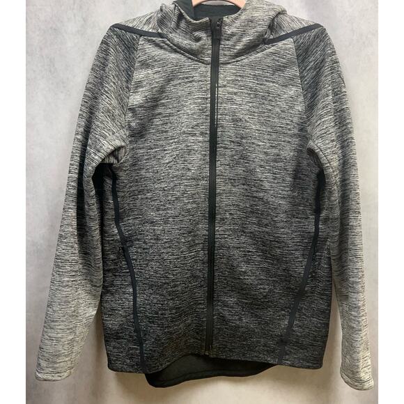 Nike Technical Performance Therma-Sphere Premium Men Jacket Hooded Size M Black - Picture 4 of 12